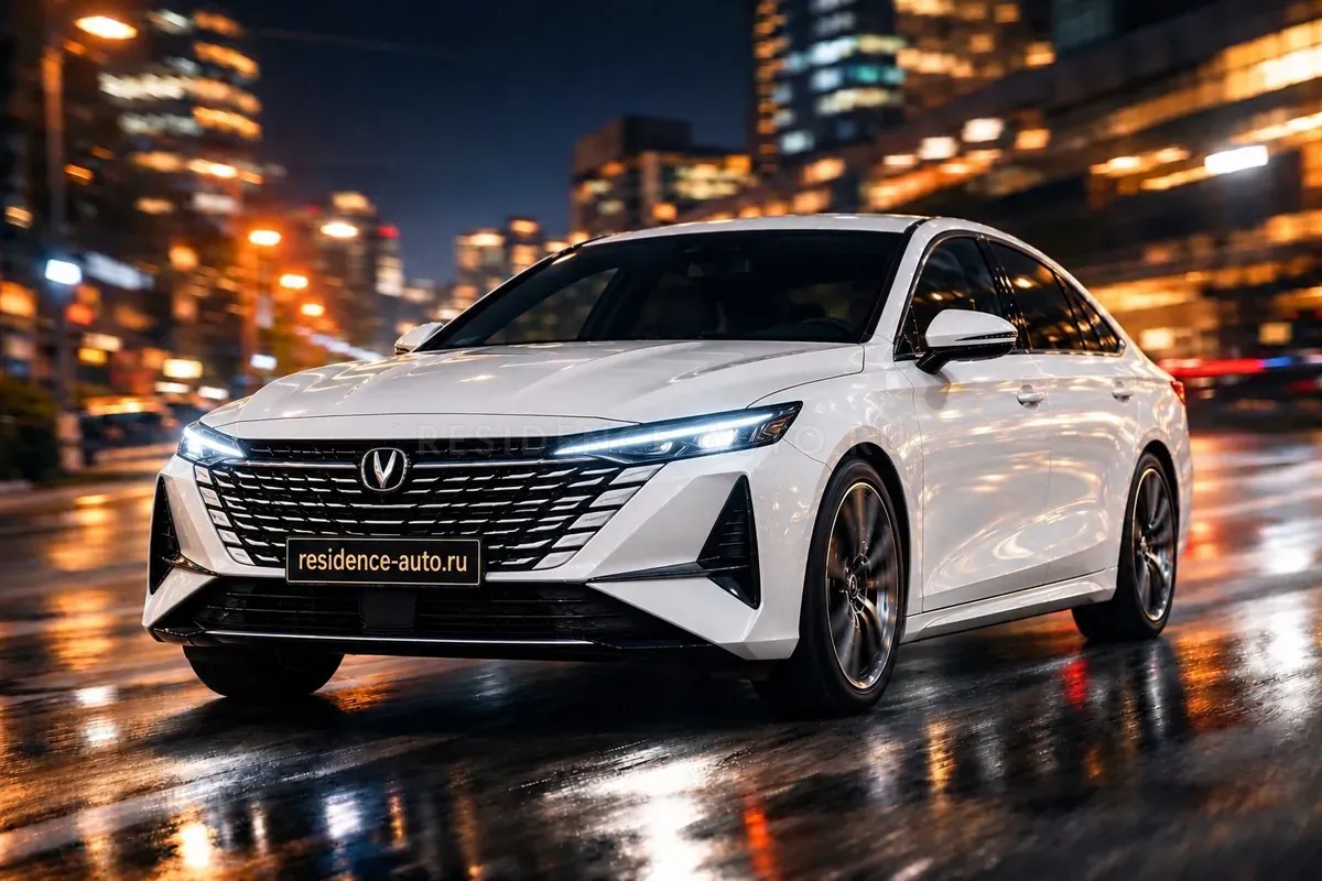 Changan Lamore белый — аренда с водителем в Хабаровске