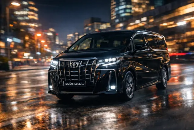 Toyota Alphard с водителем