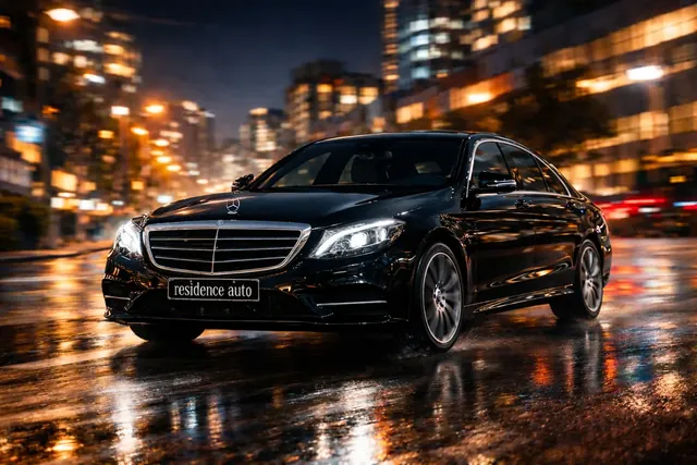 Mercedes-Benz S-Class W222 с водителем