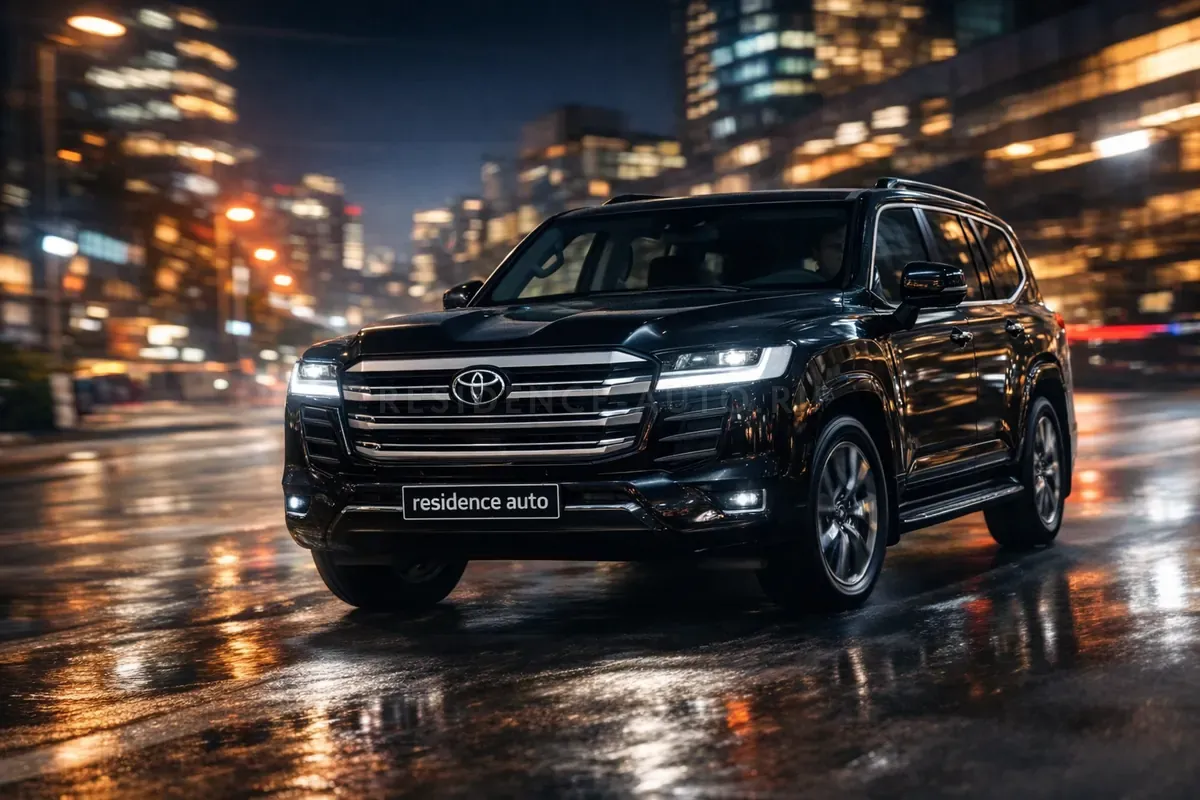 Toyota Land Cruiser 300 чёрный — аренда с водителем в Хабаровске