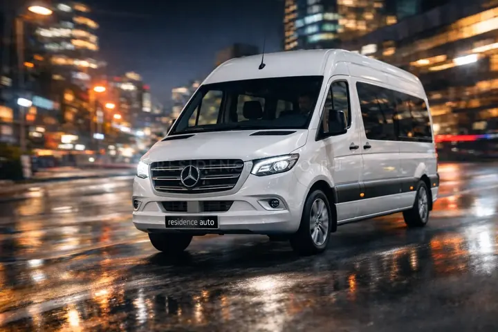 Mercedes-Benz Sprinter белый — аренда с водителем в Хабаровске