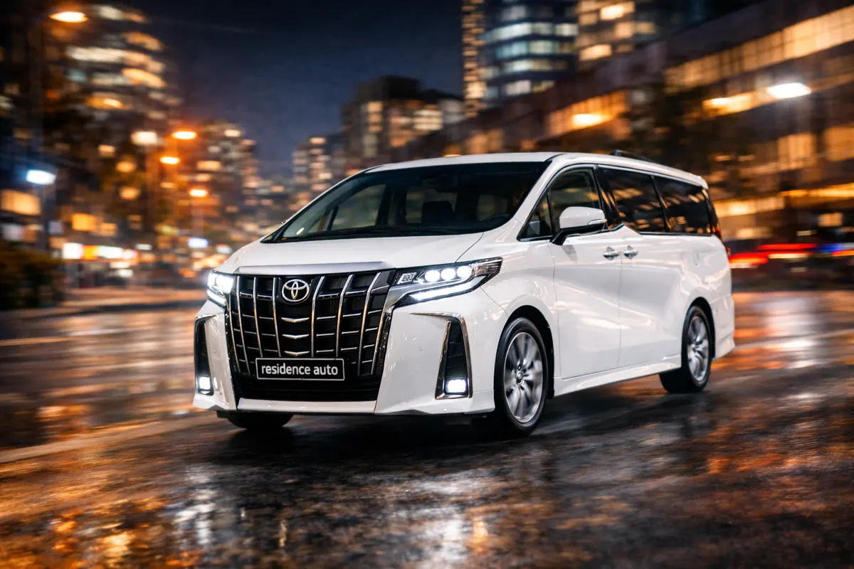 Toyota Alphard белый — аренда с водителем в Хабаровске