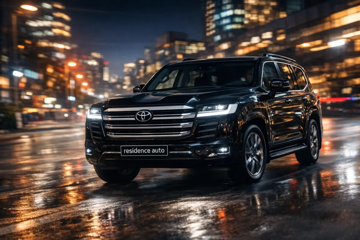 Toyota Land Cruiser 300 чёрный — аренда с водителем в Хабаровске